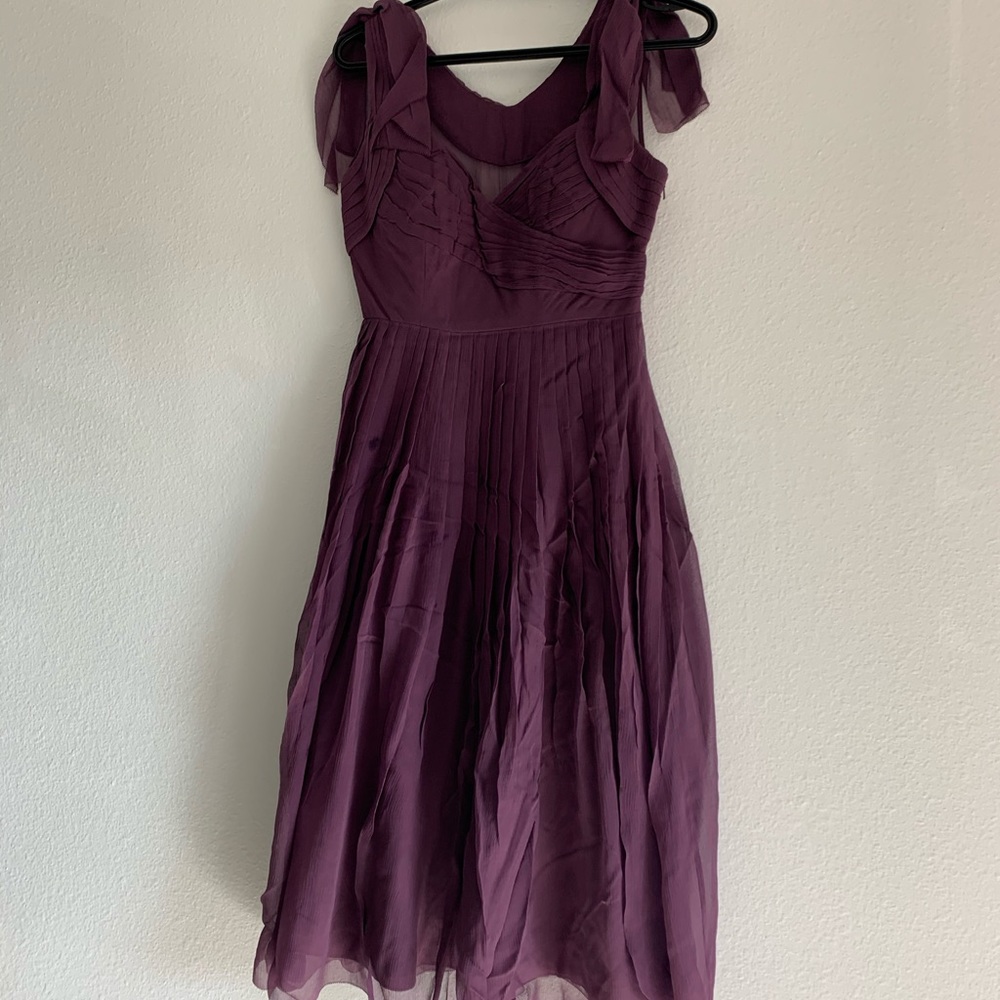 ✨SALE✨ Anthropology Lilac chiffon dress